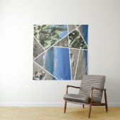 Tenture Design de collage méditerranéen (En situation (horizontale))