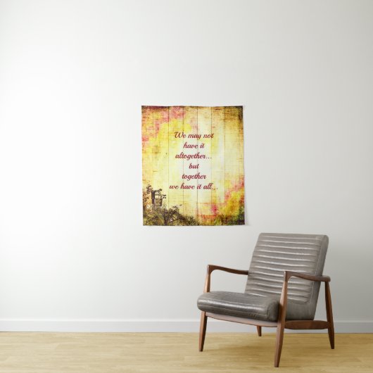 Tenture Design de devis inspirant (En situation)