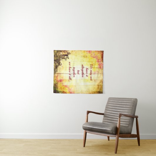 Tenture Design de devis inspirant (En situation (horizontale))