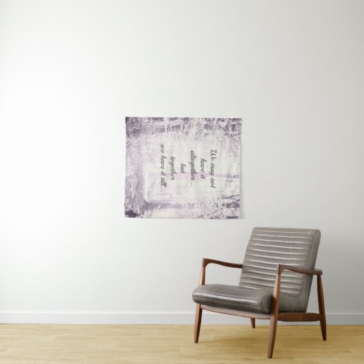 Tenture Design de devis inspirant (En situation (horizontale))