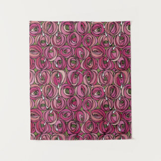 Tenture Design de fleurs Charles Rennie Mackintosh