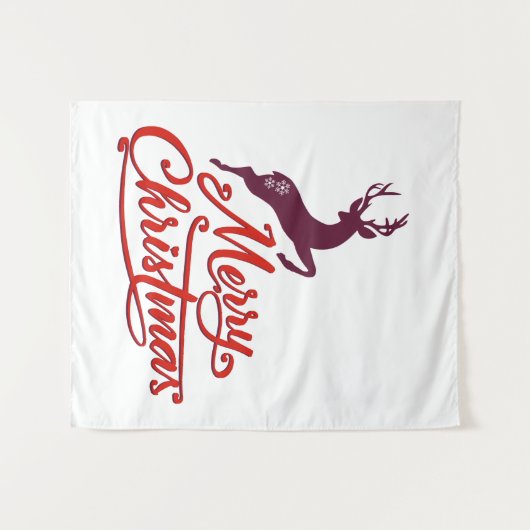 Tenture Design Graphique De Noël Et Nouvel An, Animaux Sau (Devant (Horizontal))