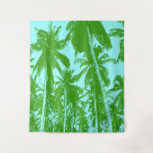 Tenture Design graphique des palmiers (Devant)