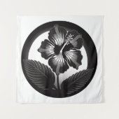 Tenture Design Hibiscus Kamon (Devant)
