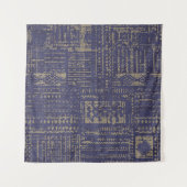 Tenture Design moderne abstrait, design de surface motif (Devant (Horizontal))