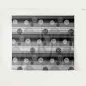 Tenture Design moderne en Noir et Blanc (Devant (Horizontal))