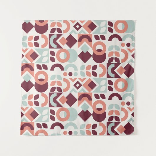 Tenture Design motif scandinave. Retro moderne simple b (Devant (Horizontal))