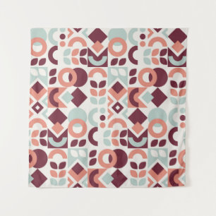 Tenture Design motif scandinave. Retro moderne simple b