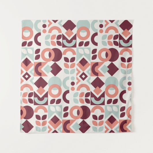 Tenture Design motif scandinave. Retro moderne simple b (Devant)