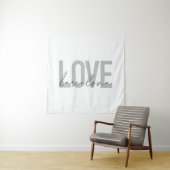 Tenture Design simple, urbain, moderne, cool Love Barcelon (En situation)