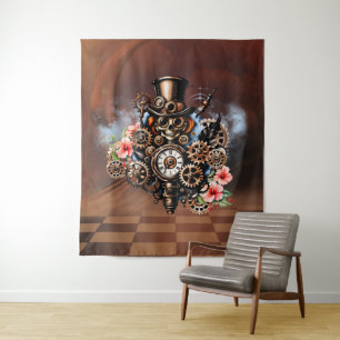 Tenture Design steampunk mignon