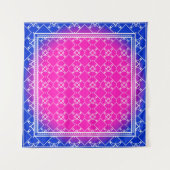 Tenture Design with abstract hand drawn geometric pattern (Devant (Horizontal))