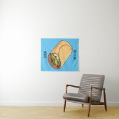 Tenture dessin animé de Burrito (En situation (horizontale))