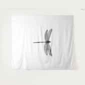 Tenture Dessin de libellule (Devant (Horizontal))