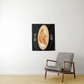 Tenture Dessin du Croissant (En situation)