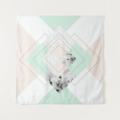 Tenture Dessin géométrique de style moderne (Devant (Horizontal))