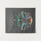 Tenture Dessin Graffiti pour lave-vaisselle (Devant (Horizontal))