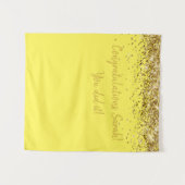 Tenture Dessin personnalisé Graduation Party Photo Booth G (Devant (Horizontal))