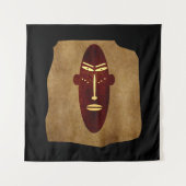 Tenture dessin tribal Abstrait africain (Devant)