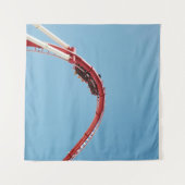Tenture Dessous de verre à rouleaux le matin (Devant (Horizontal))