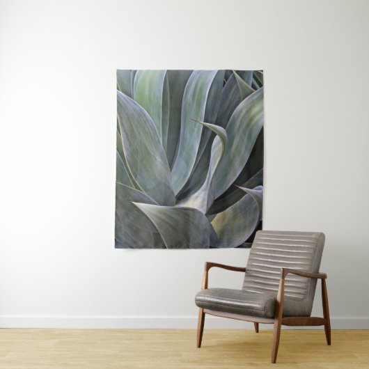 Tenture Détail fané de Succulant, 2017 (En situation)