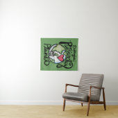 Tenture Détruisez le patriarcat et non la planète (En situation (horizontale))