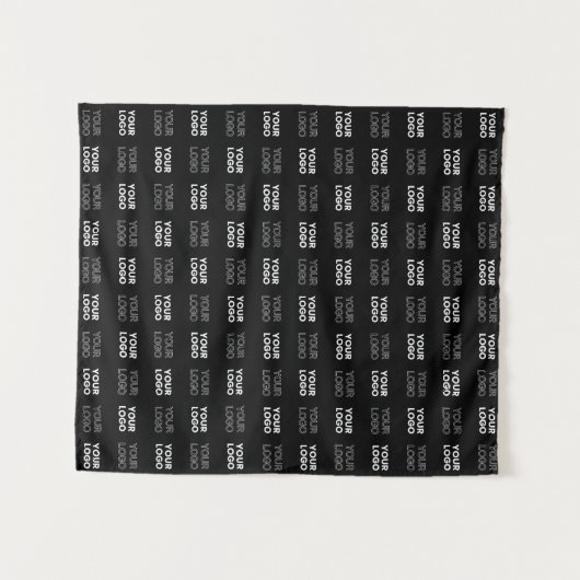 Tenture Deux logos ou images Motif répétitif (Devant (Horizontal))