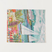 Tenture Deux voiliers (Devant (Horizontal))