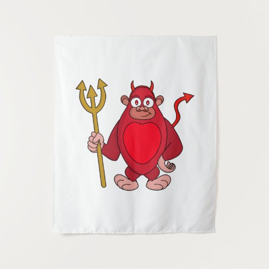 Tenture Devil Gorilla (Devant)