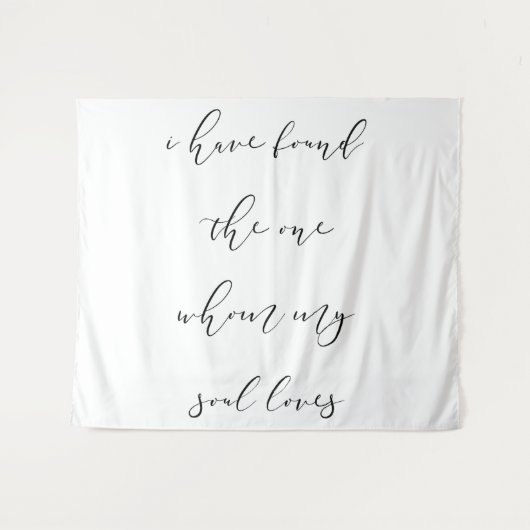 Tenture Devis de bannière de fond mariage (Devant (Horizontal))