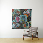 Tenture Dia De Los Muertos (En situation (horizontale))