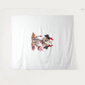 Tenture Diable Dalmatie mal (Devant (Horizontal))