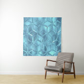 Tenture Diamants de cristal (En situation (horizontale))