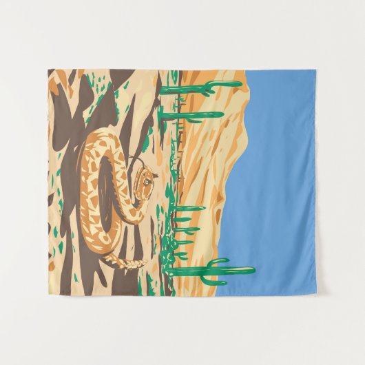 Tenture Diamondback (Devant (Horizontal))