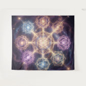 Tenture Die 7 Chakren´7 (Devant (Horizontal))