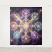 Tenture Die 7 Chakren´7 (Devant)