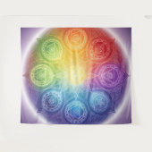 Tenture Die 7 Chakren´9 (Devant (Horizontal))