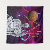 Tenture Dieux et planètes antiques : Mars (gr. Ares) (Devant (Horizontal))