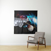 Tenture Dieux et planètes antiques : Pluton (gr. Hadès) (En situation (horizontale))