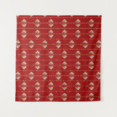 Tenture Digital Mughal : Textile Plante Artwork. (Devant (Horizontal))