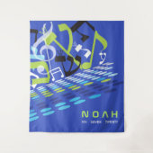 Tenture DIMENSIONAL Bat Bar Mitzvah Photo Op Backdrop (Devant)