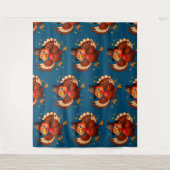 Tenture Dindon dansant (Devant)