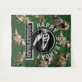 Tenture Dino-Mite Anniversaire (Devant (Horizontal))