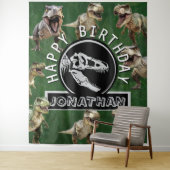 Tenture Dino-Mite Anniversaire (En situation)