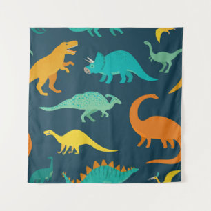 Tenture Dinosaur Adventure : Papier peint de la crèche pou