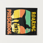 Tenture DINOSAUR cool - ROARING DANS LE PRESCHOOL (Devant (Horizontal))