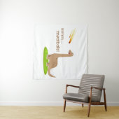 Tenture Dinosaur Meteor Boules de viande (En situation (horizontale))