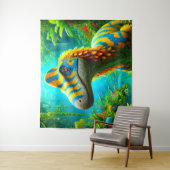 Tenture Dinosaure (En situation)