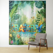 Tenture Dinosaure (En situation)