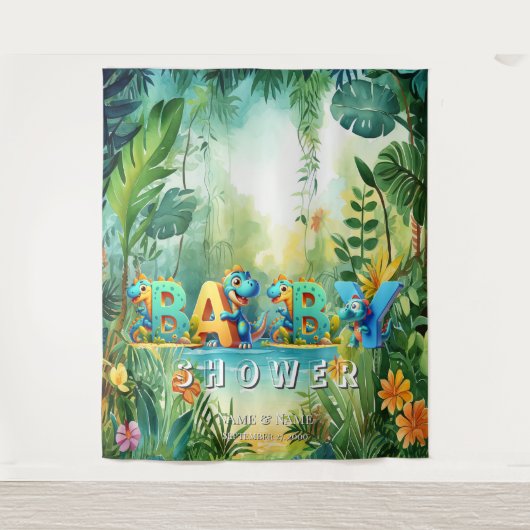 Tenture Dinosaure (Devant)